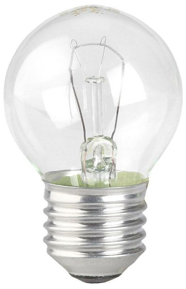 ЭРА (10 шт.) Лампа накаливания ЭРА E27 60W прозрачная ДШ 60-230-E27-CL Б0039139