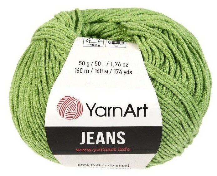 YarnArt  "Jeans" 55% , 45%  160/50 (69 )