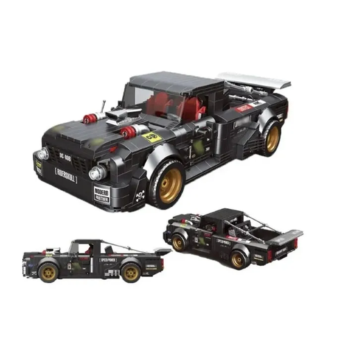 фото Конструктор brickcool "runaway truck" гоночная машина - пикап / 906 деталей toys