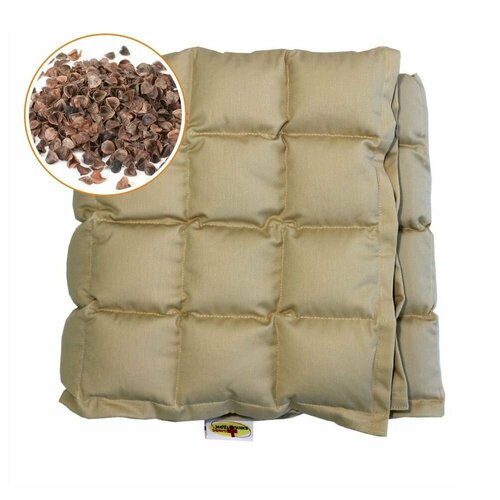 Одеяло утяжеленное, наполнитель лузга, (115х145см), 5,5 кг, Ортомедтехника, бежевый