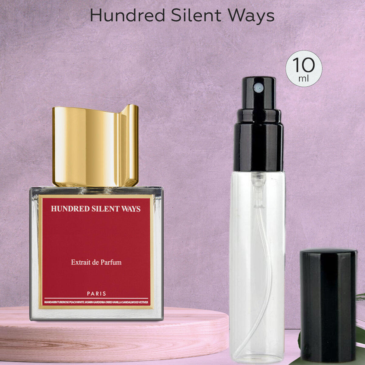 Gratus Parfum Hundred Silent Ways духи унисекс масляные 10 мл (спрей) + подарок