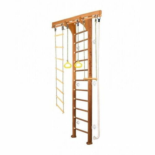 Шведская стенка Kampfer Wooden Ladder Wall №2 Ореховый (белый)