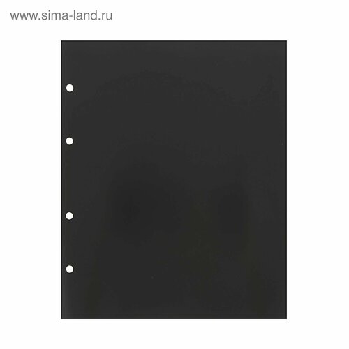 Комплект листов 10 штук, 200 х 250 мм, промежуточный, чёрный