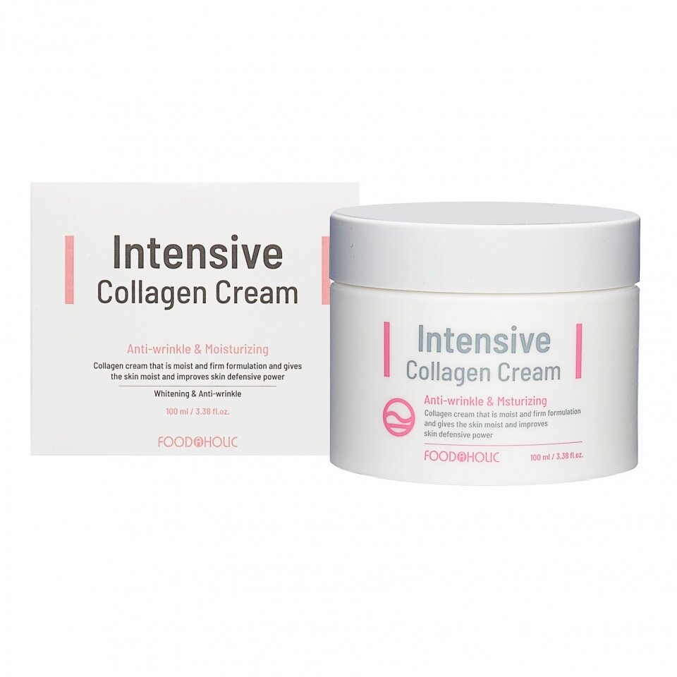 FOODAHOLIC INTENSIVE COLLAGEN CREAM Антивозрастной функциональный крем для лица с коллагеном 100мл