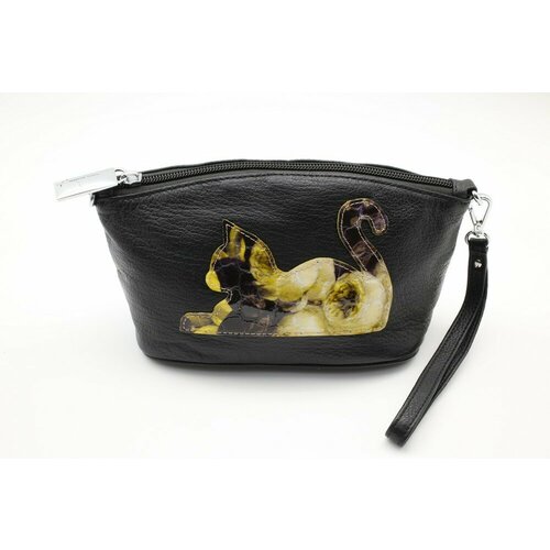 фото Косметичка sergio valentini, 9х11х21 см, черный