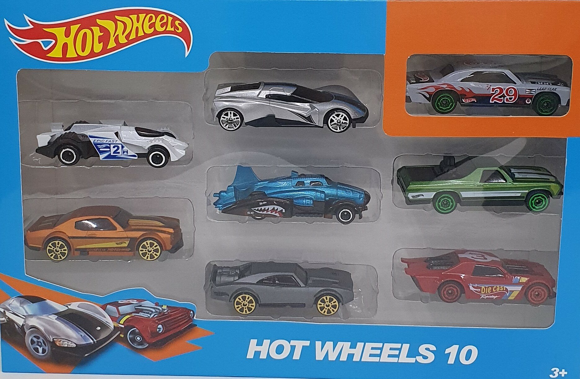 Набор машин 8 шт Hot wheels 10