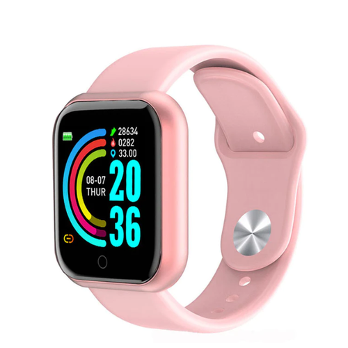 Многофункциональные смарт часы для Android iOS Фитнес браслет Smart Watch Pink 62800₽