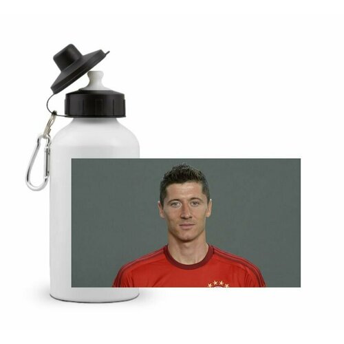 фото Спортивная бутылка роберт левандовский, robert lewandowski №4 goodbrelok