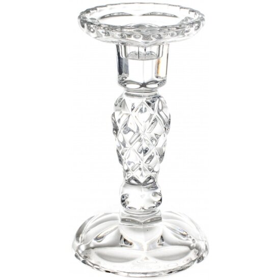 фото Подсвечник CRYSTAL BOHEMIA Diamond, 15,4 см