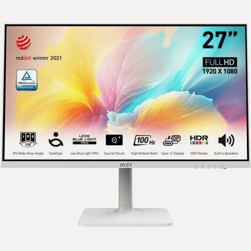 Изображение товара Монитор Msi Modern MD2712PW 27" White