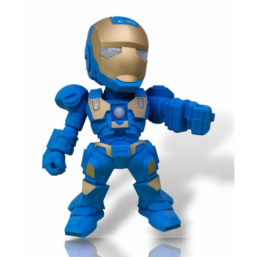 Портативная колонка железный человек C-89 синий 119900₽