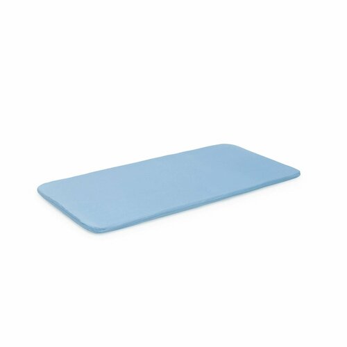 Матрас для сауны KLAFS, MOLLIS M, 100х50 см, голубой подушка для сауны klafs mollis s 40х40 см коричневая