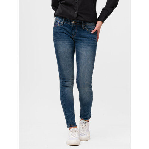 фото Джинсы скинни levi's women 711 skinny jeans, размер 25/27, синий