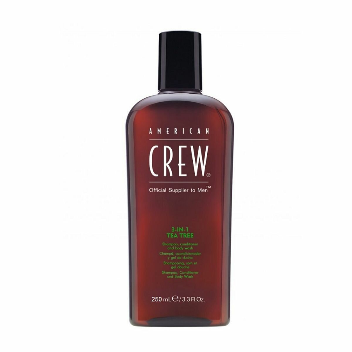 American Crew Classic 3- in-1 Tea Tree - Шампунь, кондиционер и гель для душа чайное дерево 250мл