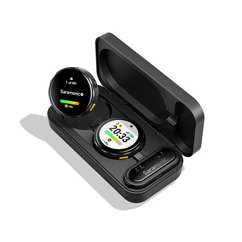 Беспроводная система Saramonic BlinkMe U2, TX+TX+RXUC+RXDi, 2.4 ГГц, Lightning, USB-C
