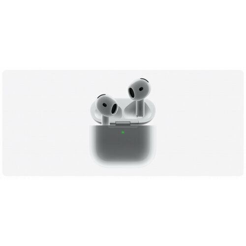 Беспроводные наушники Apple AirPods 4 MXP63ZAA Белые без активного шумоподавления 2087900₽