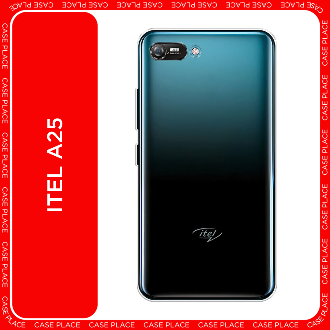 Чехол на Itel A25/A35 / Ител А25/А35 прозрачный