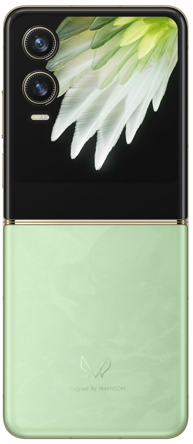 Смартфон Tecno PHANTOM V Flip2 5G (256+8), Android 14, Green/зеленый — фото 1