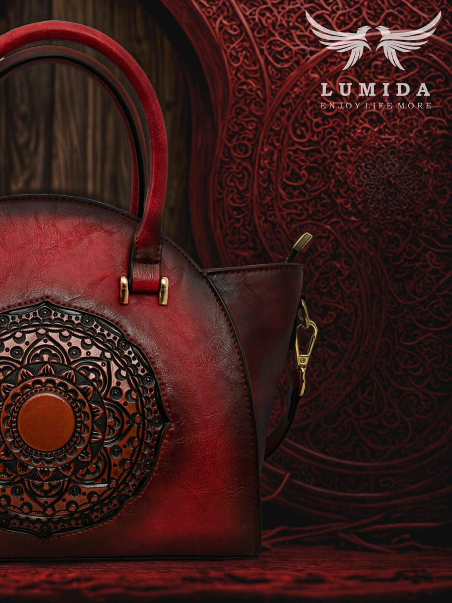Сумка багет LUMIDA
