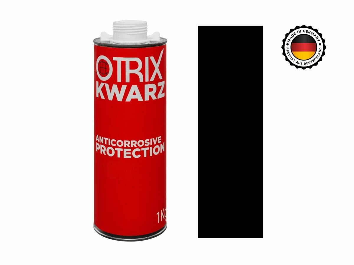 Антигравий Otrix Kwarz 950 Anticorrosive Protection, Черный, 1кг