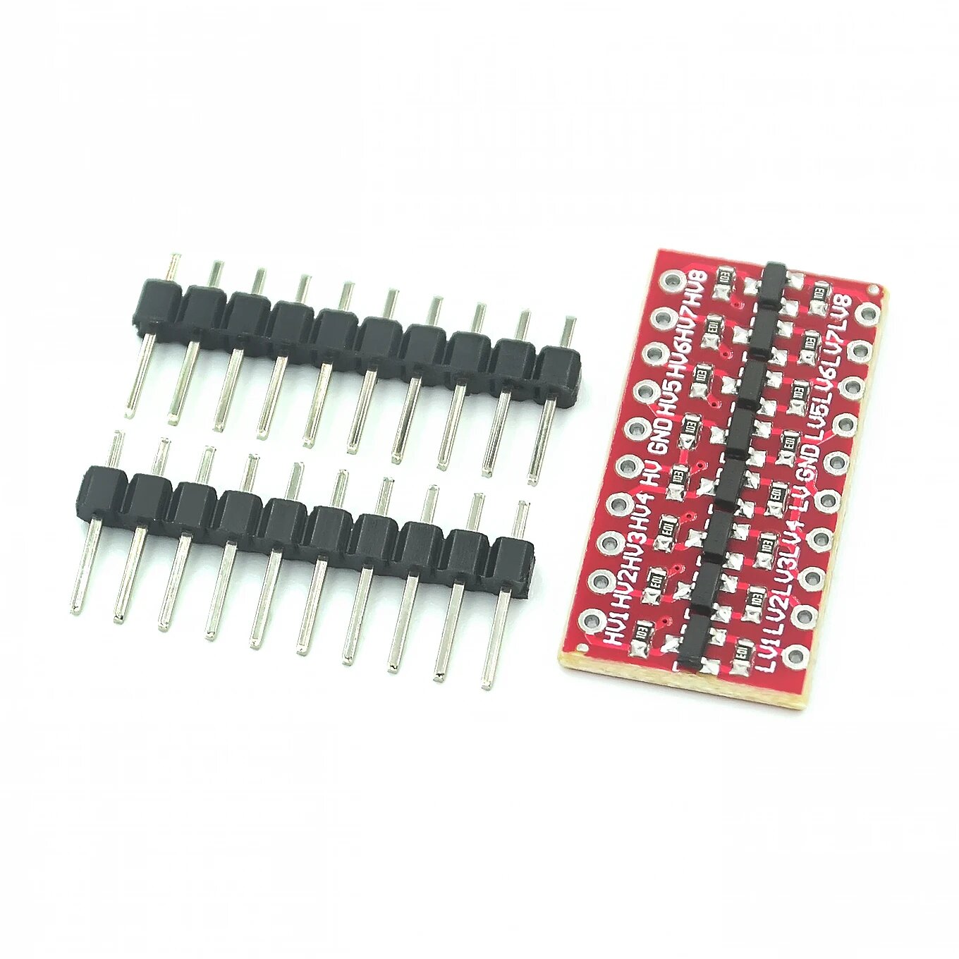 Новый 8-канальный модуль преобразователя логического уровня I2C IIC, двунаправленный модуль, повышающий 3,3 В до 5 В