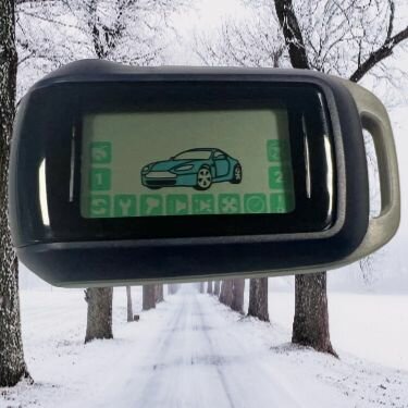 Брелок для автосигнализации STl A92 с ЖК-дисплеем, с обратной связью (подходит для StarLine A92)