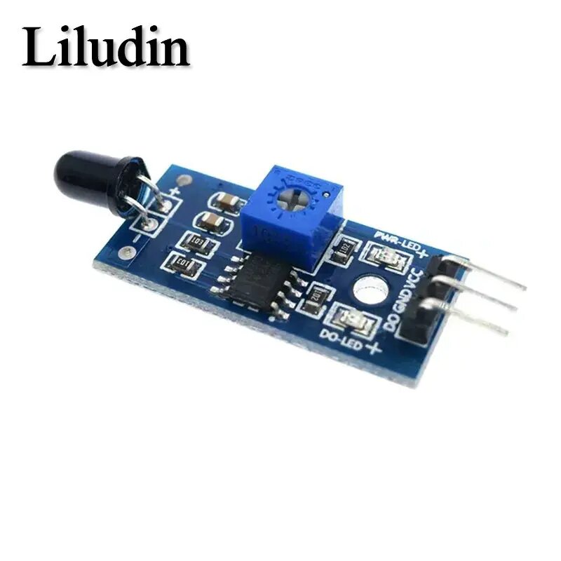 Модуль датчика пламени LM393 Liludin