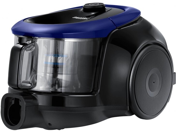 Пылесос для дома Samsung VC18M21B0S2/EV синий/черный, с контейнером