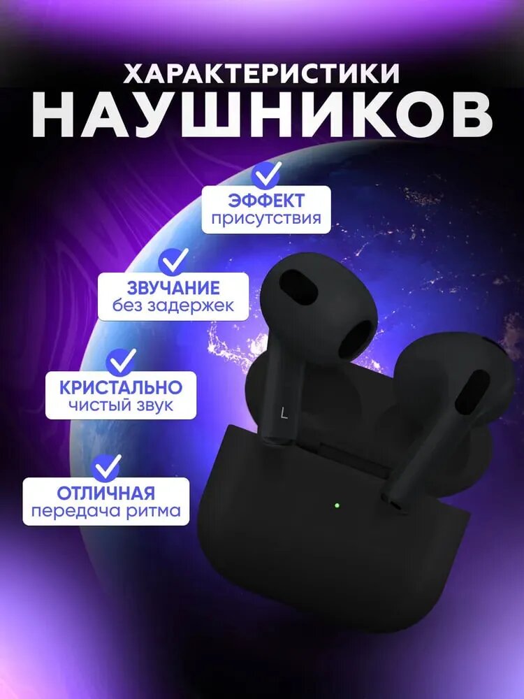 Беспроводные наушники Pods Pro Premium, сенсорные, с беспроводной зарядкой — фото 1