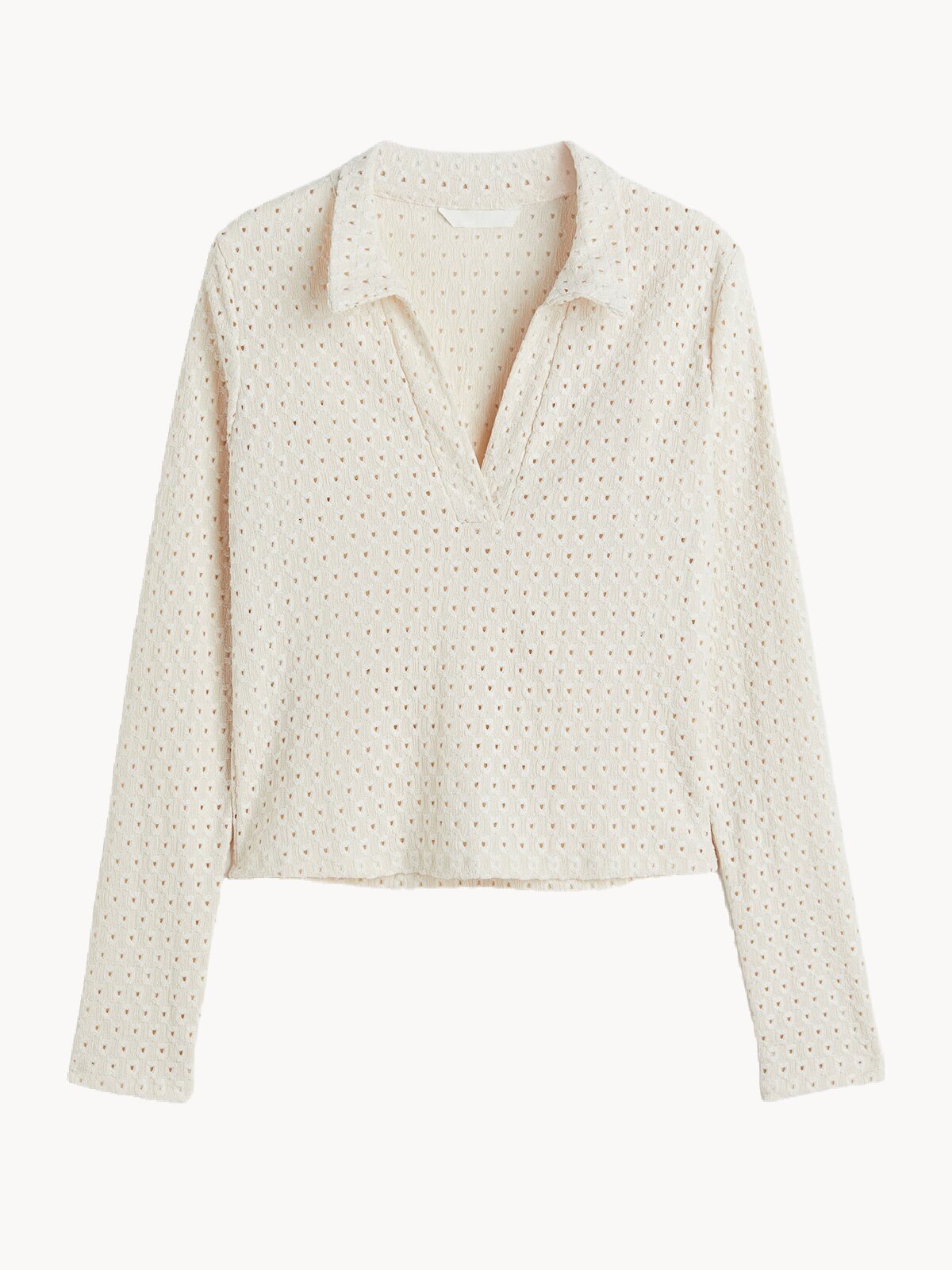 Джемпер H&M, размер XS, бежевый