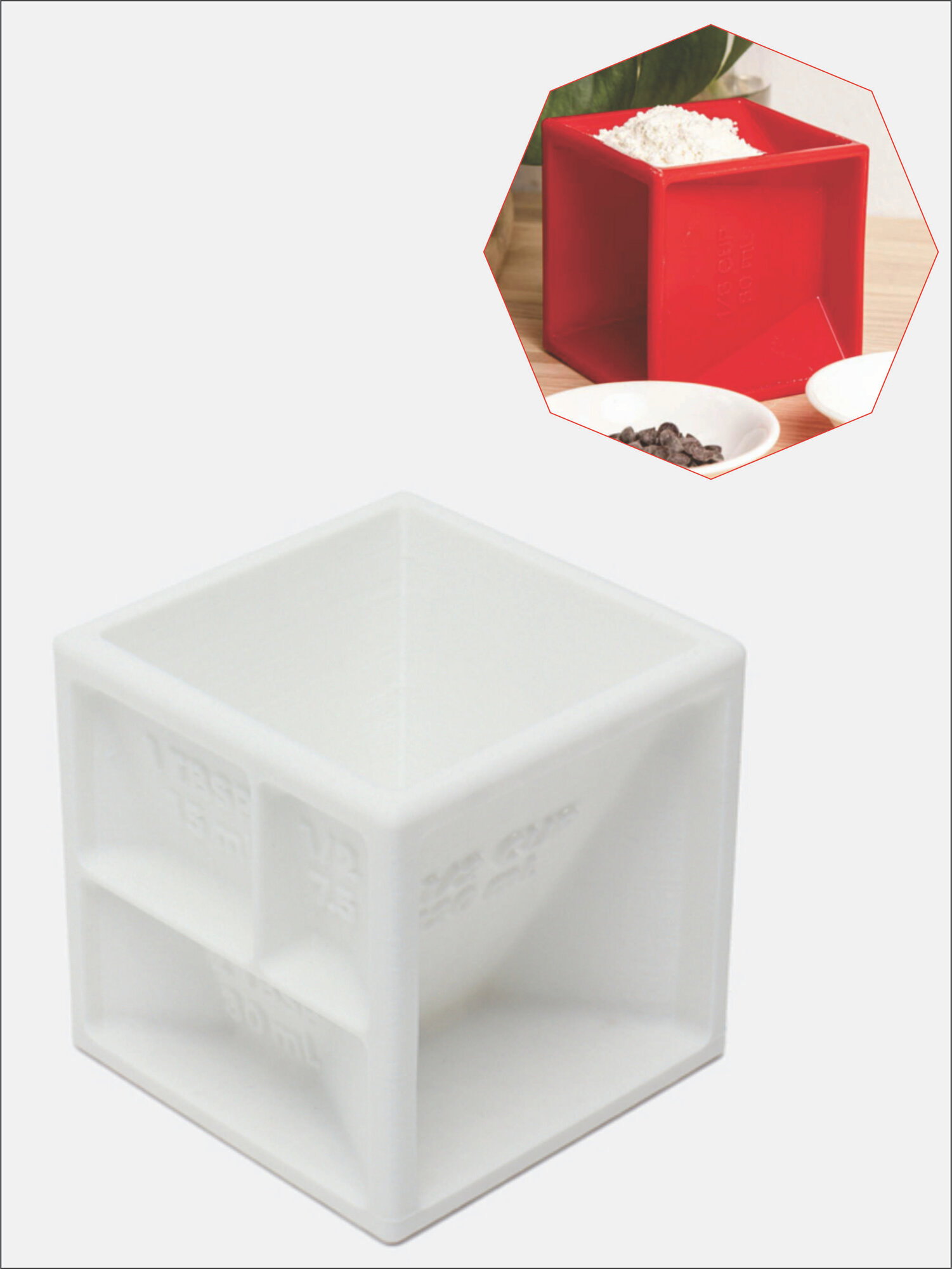 Мерные ложки "куб" — фото 1