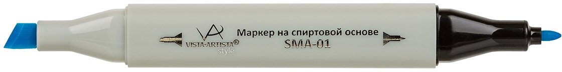 VISTA-ARTISTA' Style Набор маркеров на спиртовой основе SMA-12 0.7 мм - 7 мм 12 цв. перо круглое/скошенное цвет 11 - Фантазия