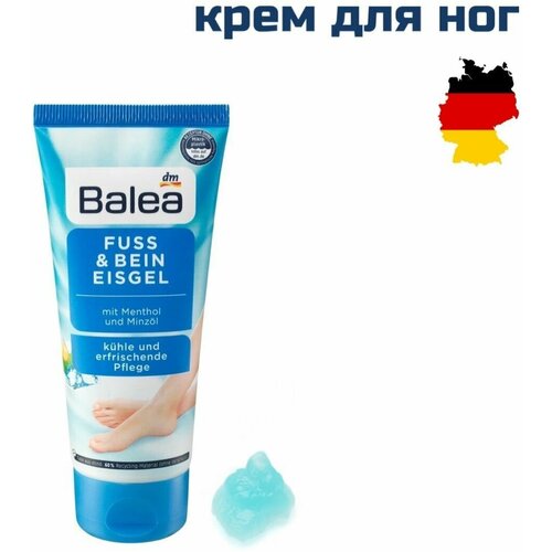 Охлождающий крем для ног Balea Fuss&Bein Eisgel, 100мл