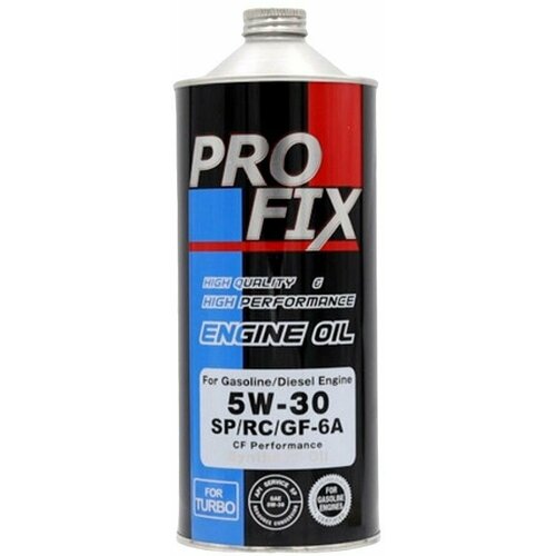 Масло Моторное Profix Sp/Gf-6a(Sn Аналог), Synthetic Oil Profix арт. SP5W30C1