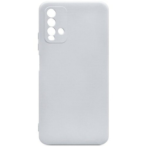 Накладка силиконовая Silicone Cover для Xiaomi Redmi 9T белая накладка силиконовая silicone cover для xiaomi redmi note 9t белая