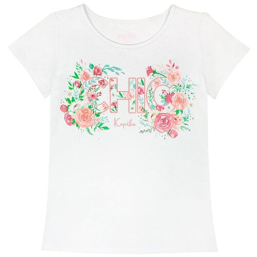 Футболка(белый) 128-152 128