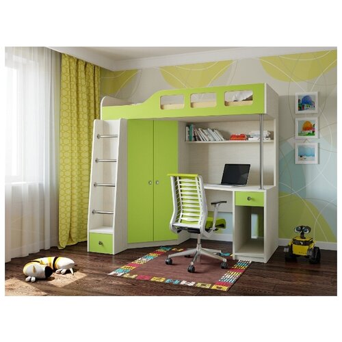 фото Двухъярусная кровать рв-мебель 124733/1