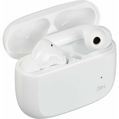 Гарнитура XIAOMI ZMI Purpods TW101, Bluetooth, вкладыши, белый [zmi tw101] гарнитура xiaomi redmi buds 4 m2137e1 bluetooth вкладыши белый [bhr5846gl]