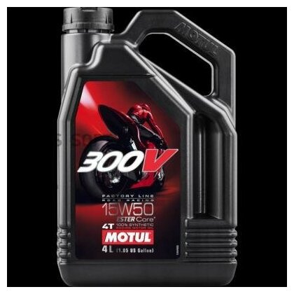 MOTUL 104129 Масо Motul 300V FL ROAD RACING 15W50 моторное, 100% синтетичес