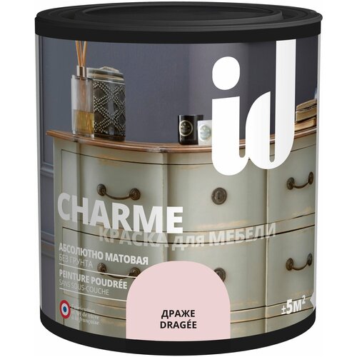 Краска для мебели ID Charme цвет драже 0.5 л