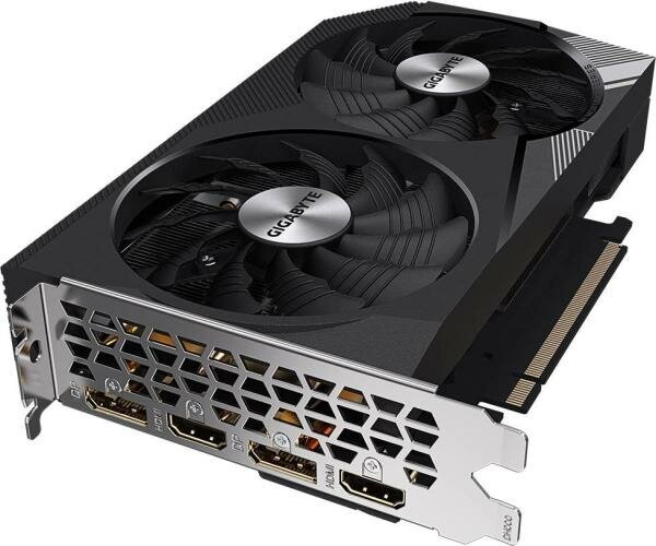 Видеокарта GigaByte nVidia GeForce RTX 3060 WINDFORCE OC PCI-E 12288Mb GDDR6 192 Bit Retail GV-N3060WF2OC-12GD 2.0