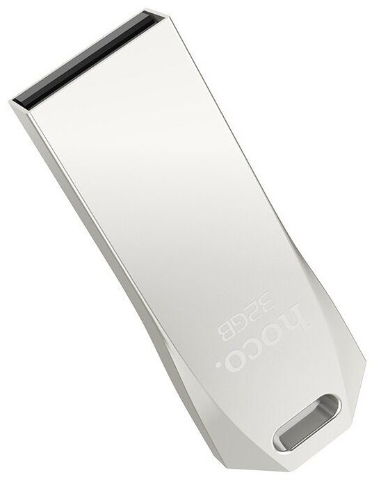 Наушники Hoco (6957531099864) Флэш драйв USB 64GB 2.0 UD4 Silver