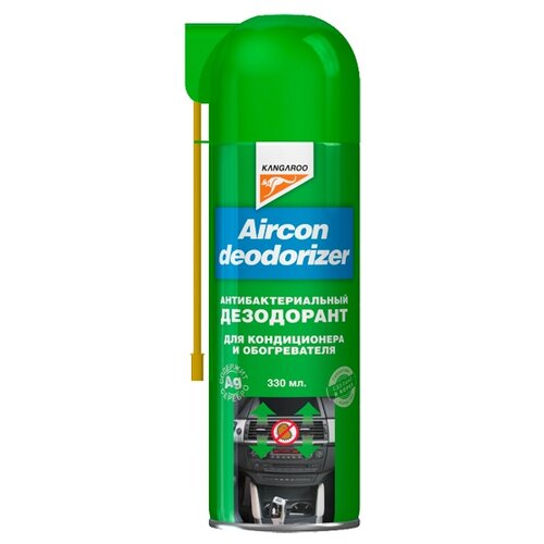  Очиститель Kangaroo Aircon Deodorizer 0.33 л 0.32 кг 1 баллончик