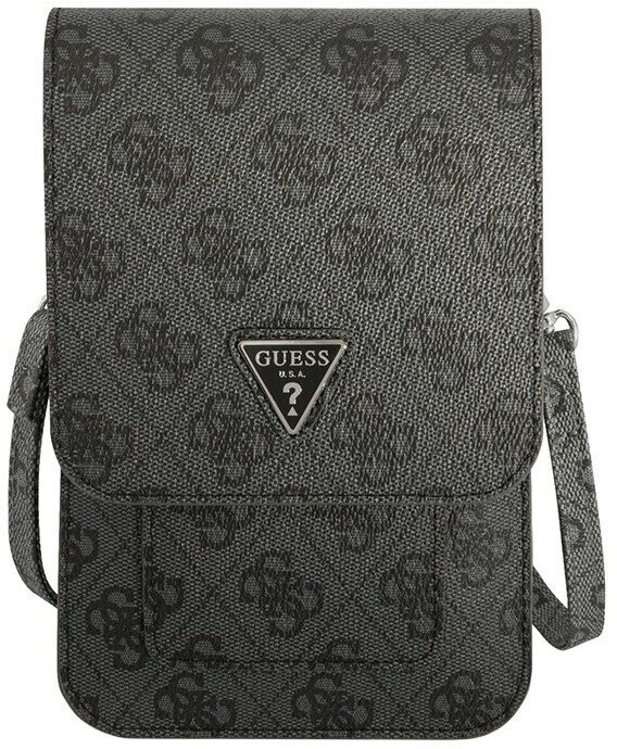 Сумка Guess Wallet Bag 4G Big with Triangle logo для смартфонов цвет: серый