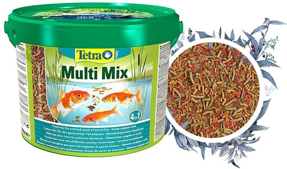 Корм для прудовых рыб Tetra MULTI MIX 10л