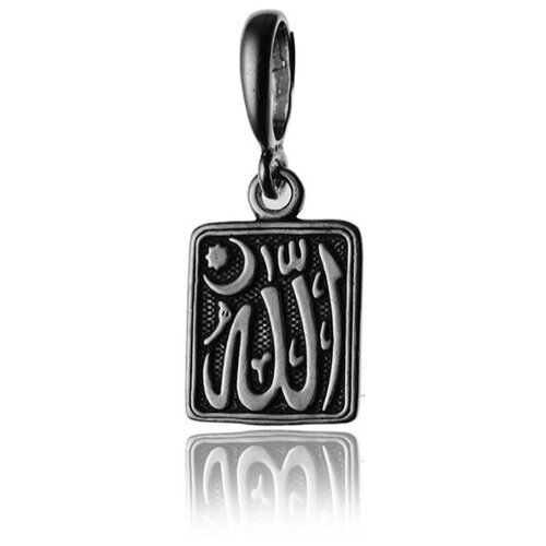 фото Top crystal мусульманская подвеска "сура" серебряная 40332204