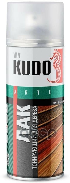 Лак тонирующий KUDO Дуб для дерева акриловый аэрозоль 520 мл Kudo арт. KU9043