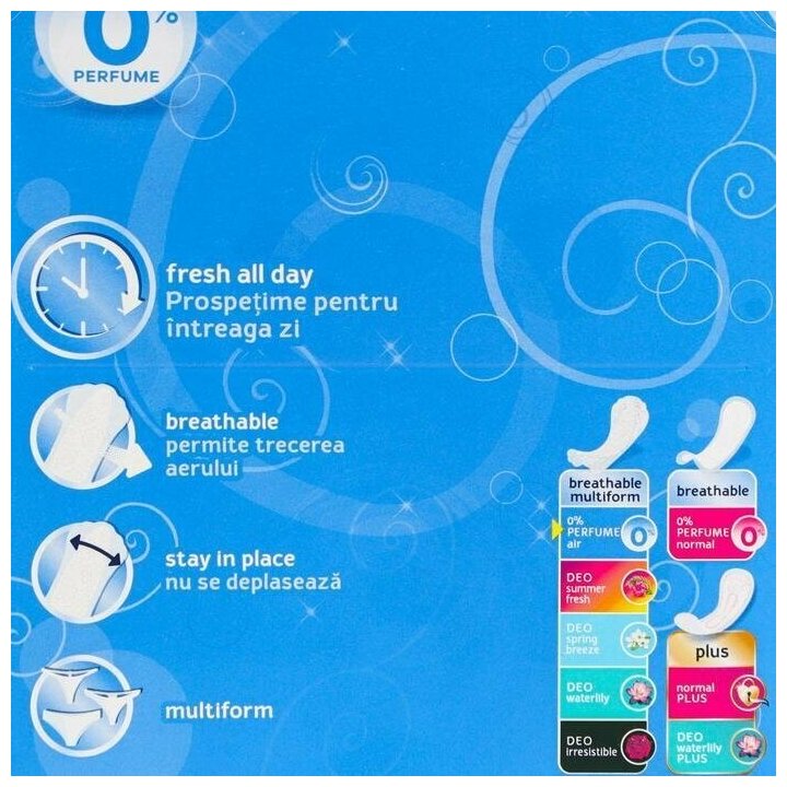 Прокладки Discreet (Дискрит) ежедневные Deo Irresistible Multiform 60 шт. Procter & Gamble/ - фото №5