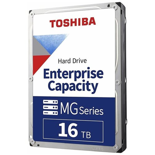 Жесткий диск Toshiba Enterprise Capacity MG08ACA16TE, 16ТБ, HDD, SATA III, 3.5 жесткий диск toshiba mg08aca16te 16 tb