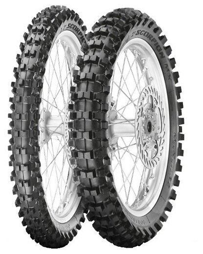 Мотошина Pirelli Scorpion MX32 Mid Soft 110/90 -19 62M TT NHS